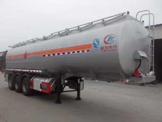 42 cubic meter flammable liquid tank semi-trailer