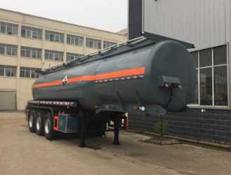 26.9 cubic meter tank semi-trailer for transporting corrosive materials